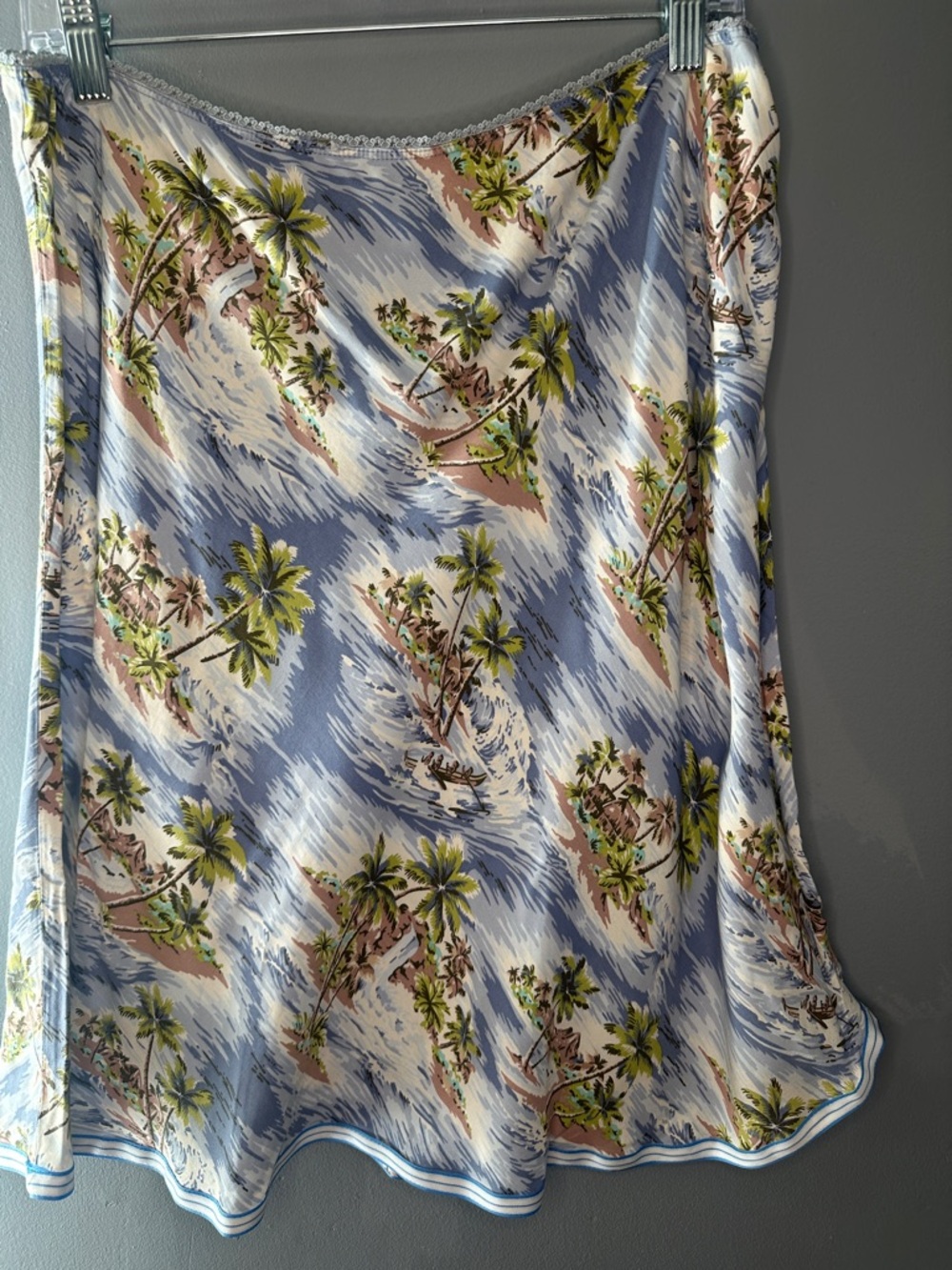 Old Navy skirt size 14 Resortwear tropical beach lightweight vacation summer